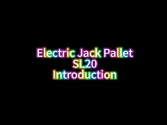 Μεγάλο ανυψωτικό βαρύ φορτίο Ηλεκτρικό φορτηγό παλέτας Δυνατότητα έλξης Βάρος 2 τόνους