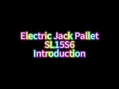 1500kg 3000kg Ηλεκτρική ισχύς παλέτα jack φορτηγό πεζός ανύψωση ύψος 200mm