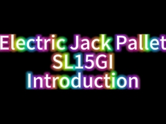 1500 kg Ηλεκτρικό φορτηγό παλέτας Καθορισμένη έλξη Υψόμετρο ανύψωσης 200 mm